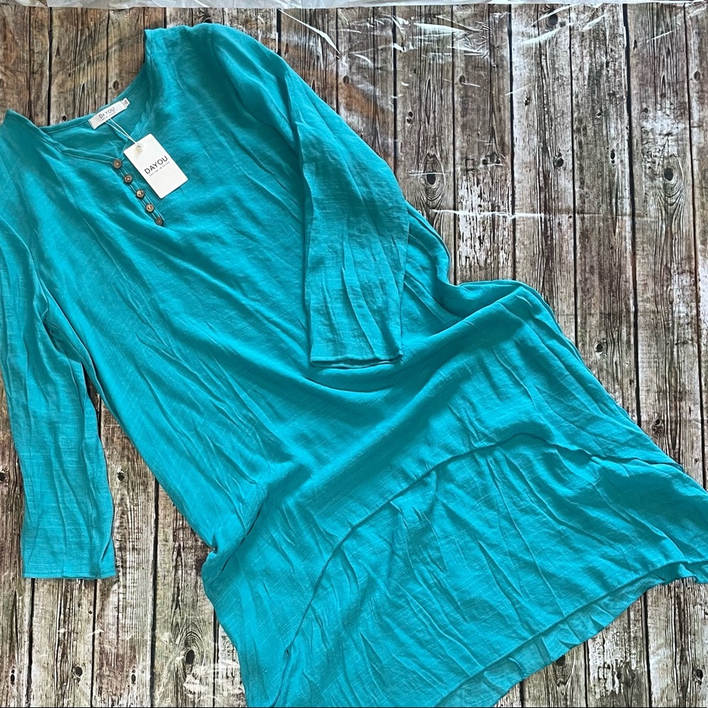 New with tags Dayou linen dress size 3xl